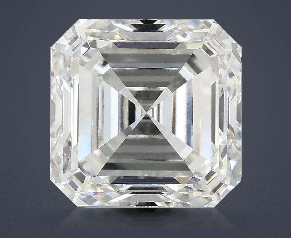 4.00 Carat Asscher Lab Diamond