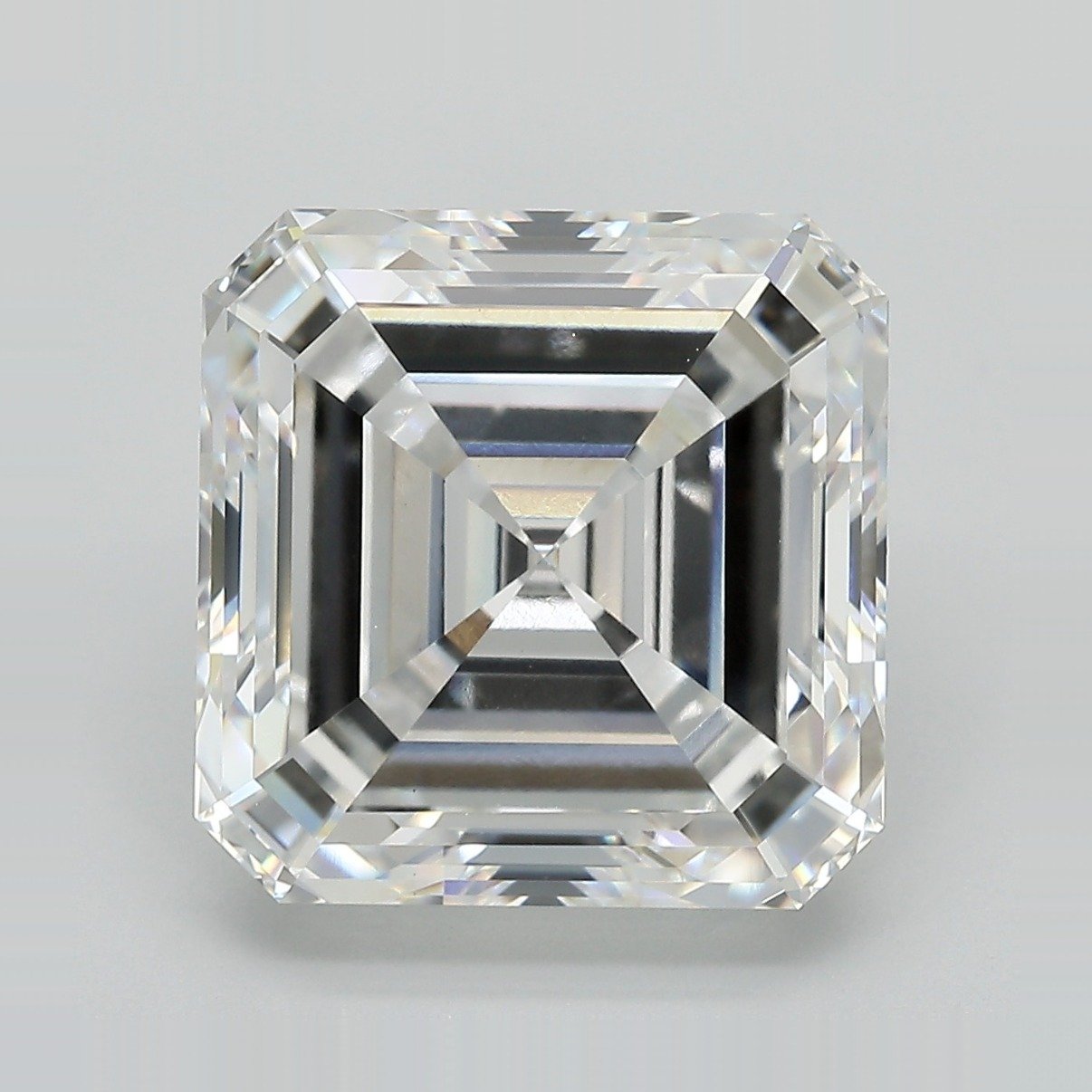 10.12ct E VVS2 Very Good Cut Asscher Lab Grown Diamond