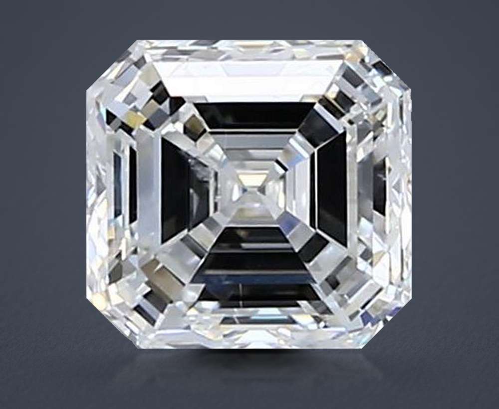 1.50 Carat Asscher Natural Diamond