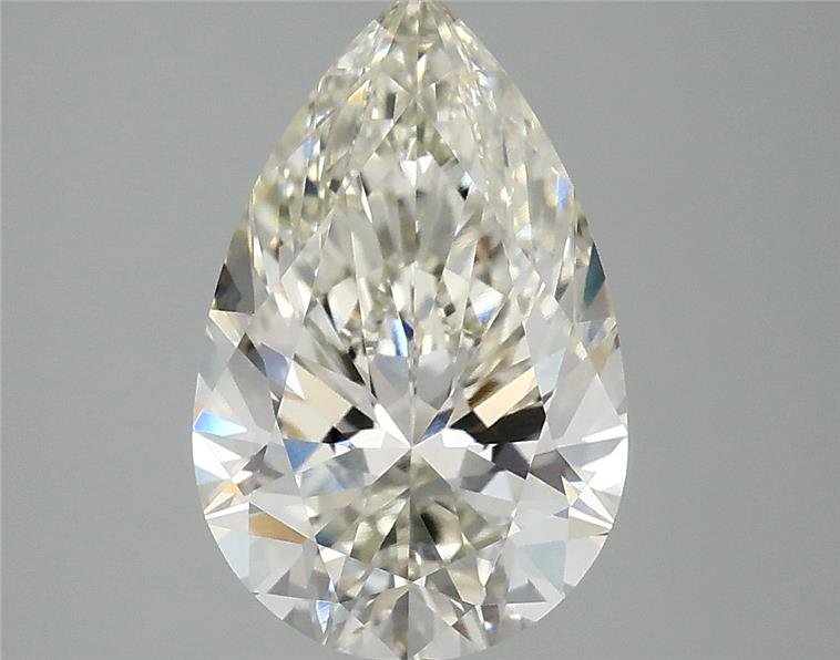 2.59ct H VS1 Rare Carat Ideal Cut Pear Lab Grown Diamond