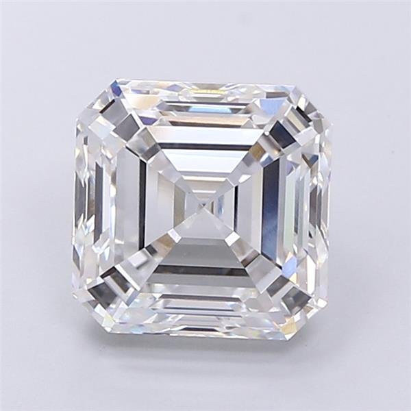 6.10ct D VVS2 Excellent Cut Asscher Lab Grown Diamond