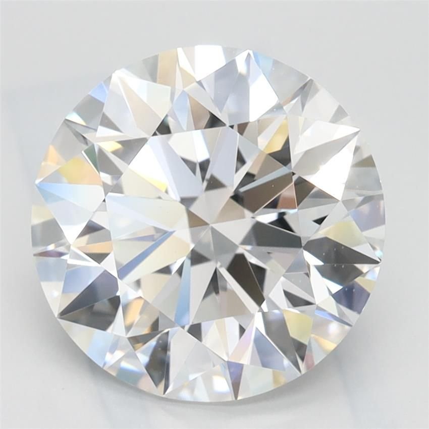 3.08ct D IF Rare Carat Ideal Cut Round Lab Grown Diamond