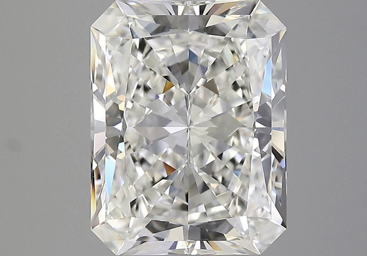 5.07ct I VS2 Rare Carat Ideal Cut Radiant Diamond