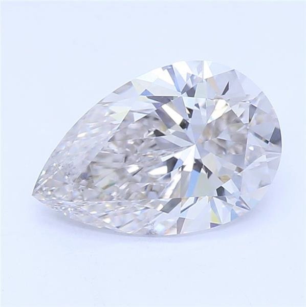 0.86ct H VS2 Rare Carat Ideal Cut Pear Lab Grown Diamond