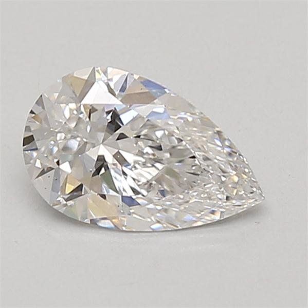 0.98ct D VS2 Rare Carat Ideal Cut Pear Lab Grown Diamond