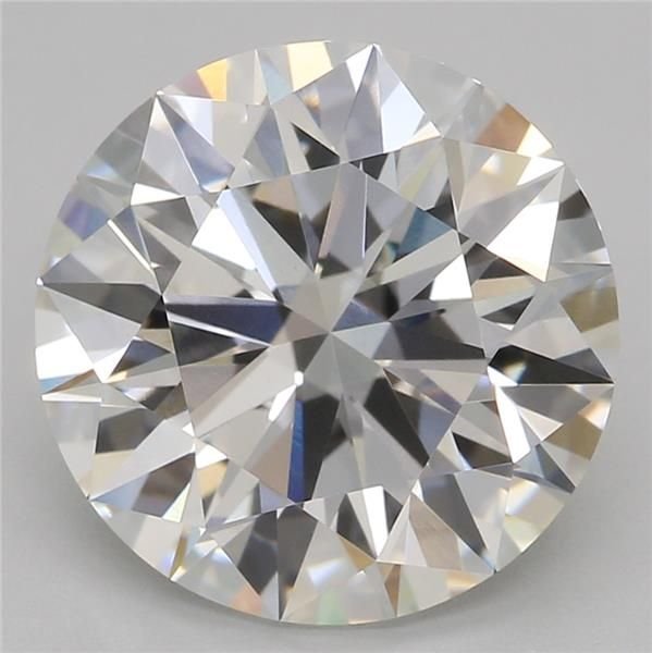 3.00ct F VVS2 Rare Carat Ideal Cut Round Lab Grown Diamond