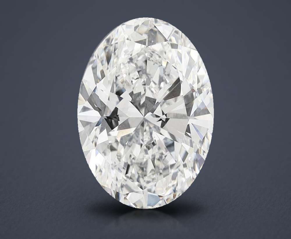 7.87 Carat Oval Lab Diamond