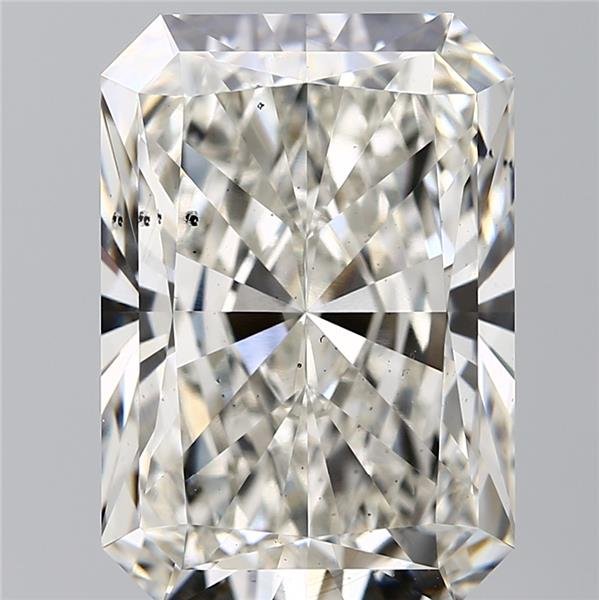 12.41ct H SI1 Rare Carat Ideal Cut Radiant Lab Grown Diamond