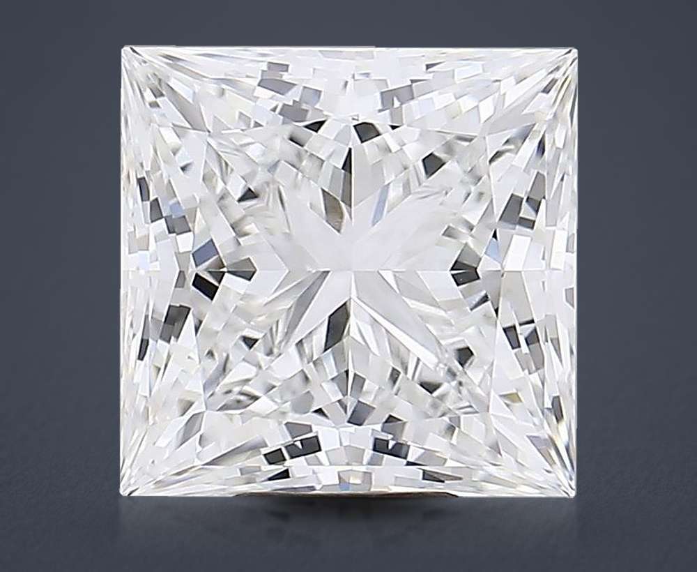 7.91 Carat Princess Lab Diamond
