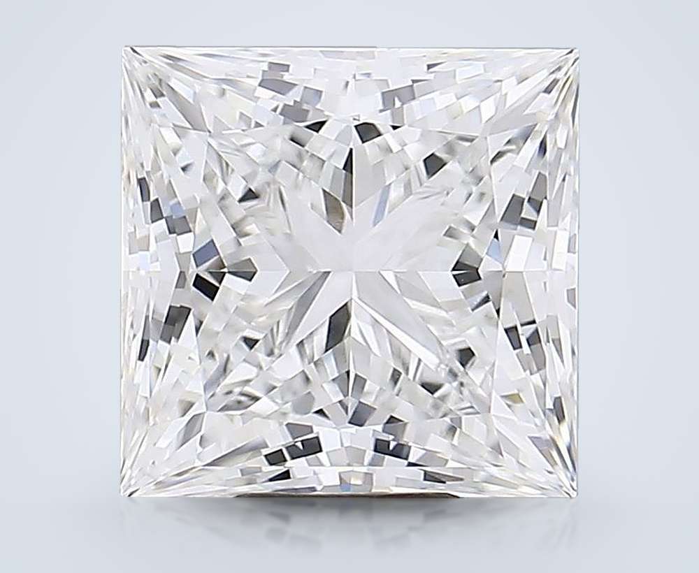 7.91 Carat Princess Lab Diamond