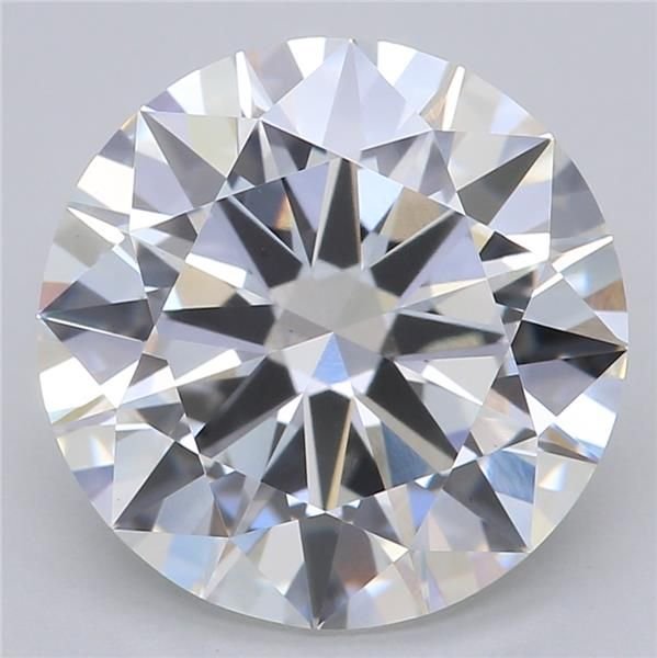 3.01ct E VS1 Excellent Cut Round Lab Grown Diamond