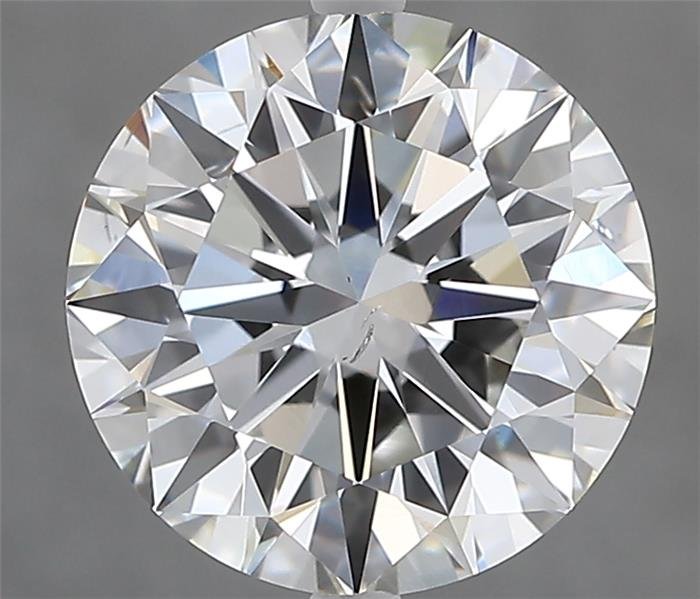 3.01ct G VS2 Rare Carat Ideal Cut Round Diamond