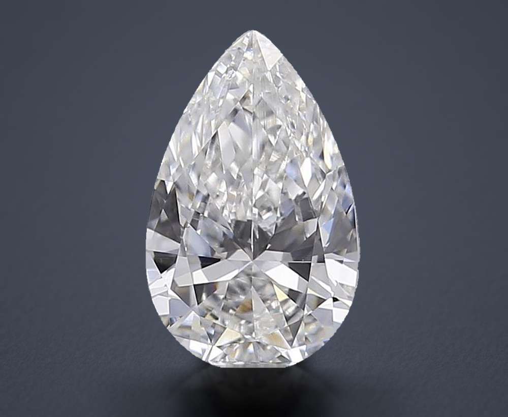 0.52 Carat Pear Lab Diamond