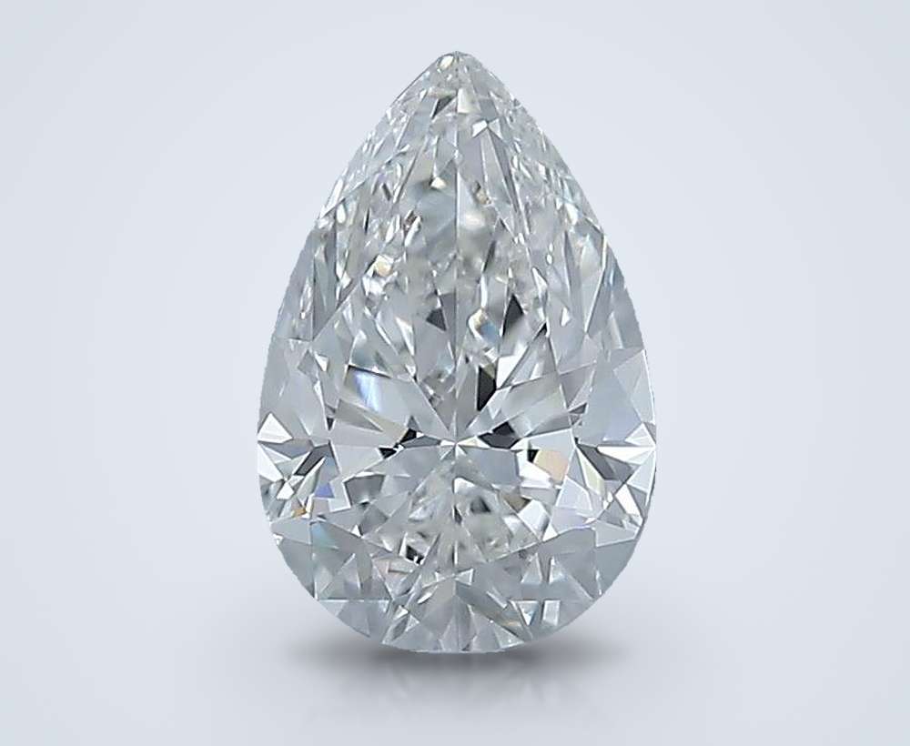 1.00 Carat Pear Natural Diamond