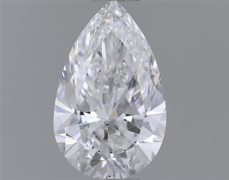 0.55ct E SI1 Rare Carat Ideal Cut Pear Lab Grown Diamond