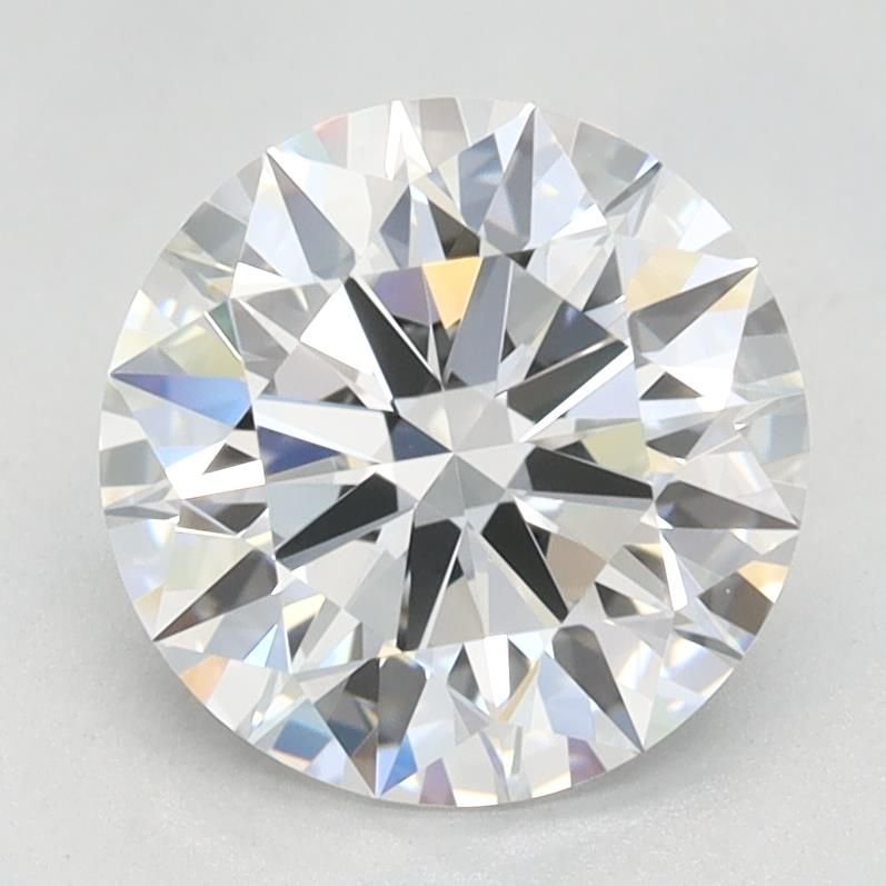 1.66ct D VVS1 Rare Carat Ideal Cut Round Lab Grown Diamond