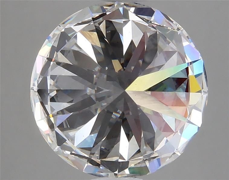 4.08ct F SI1 Rare Carat Ideal Cut Round Lab Grown Diamond