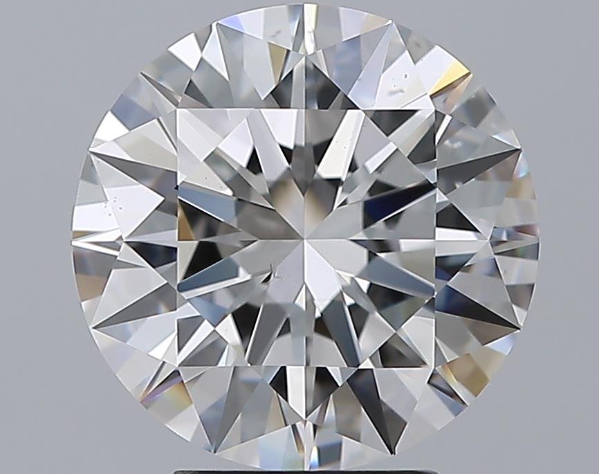 4.01ct E VS2 Rare Carat Ideal Cut Round Diamond