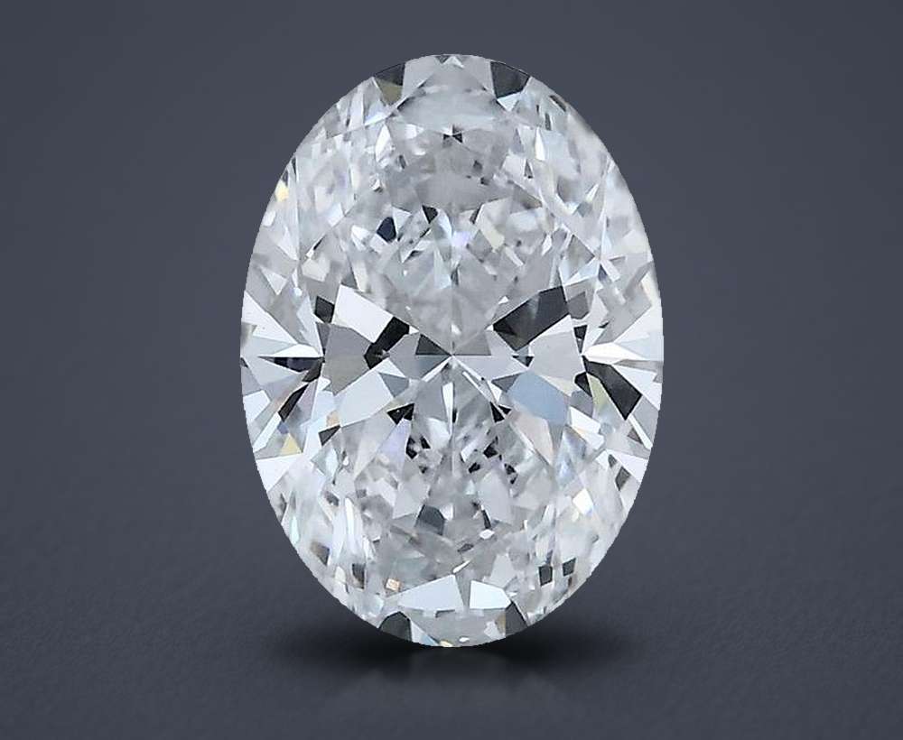 1.41 Carat Oval Lab Diamond