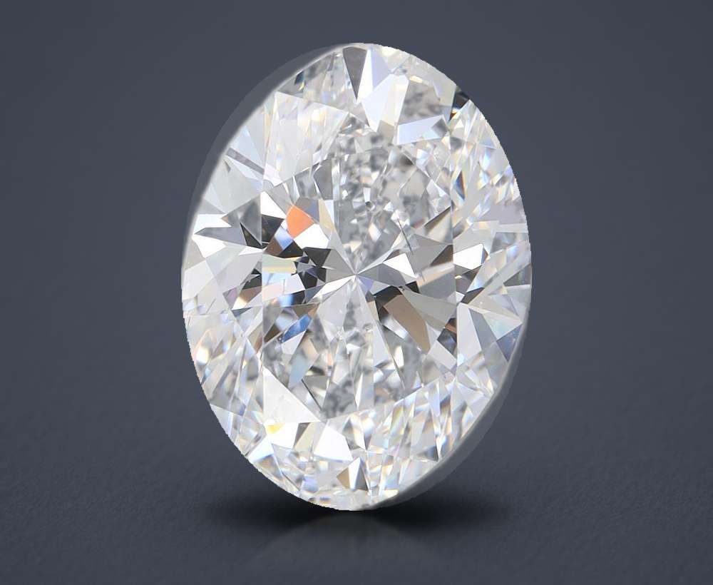 3.24 Carat Oval Lab Diamond