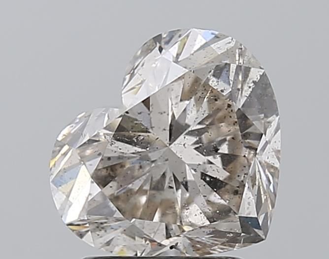 2.01ct K SI2 Rare Carat Ideal Cut Heart Diamond