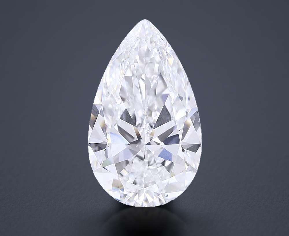 12.04 Carat Pear Lab Diamond