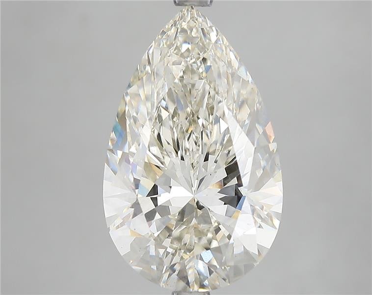 5.31ct K VS2 Rare Carat Ideal Cut Pear Lab Grown Diamond