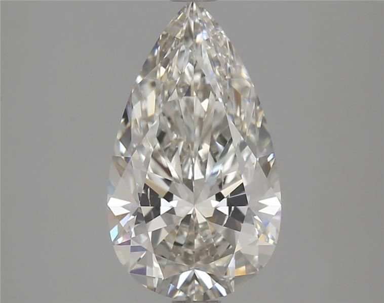 2.50ct H VS2 Rare Carat Ideal Cut Pear Lab Grown Diamond