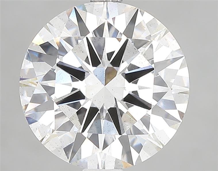 4.01ct F SI1 Excellent Cut Round Lab Grown Diamond