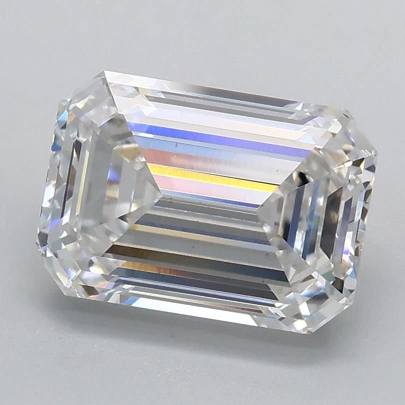 2.02ct F VS1 Rare Carat Ideal Cut Emerald Lab Grown Diamond