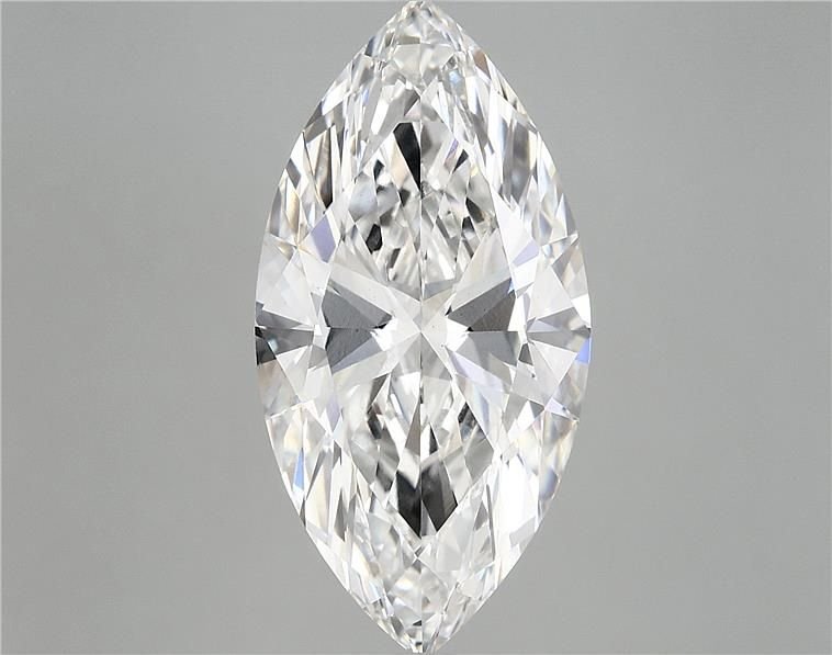 6.01ct F VS1 Rare Carat Ideal Cut Marquise Lab Grown Diamond