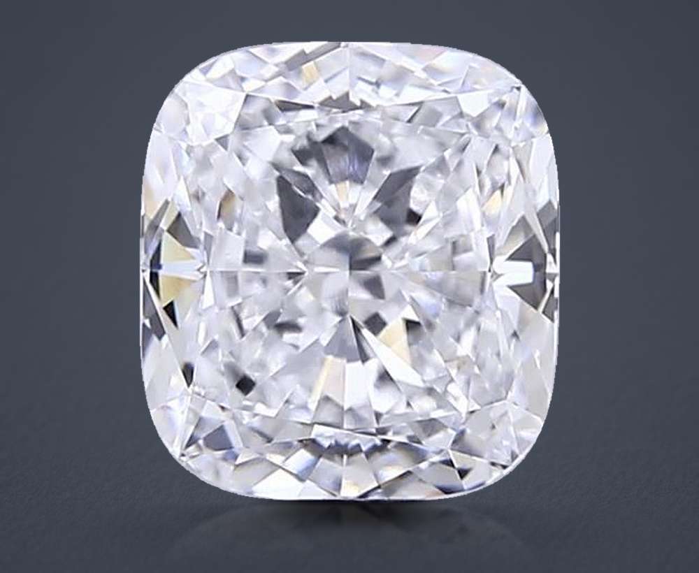 3.50 Carat Cushion Lab Diamond