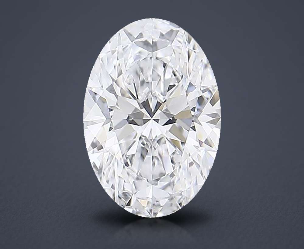 1.24 Carat Oval Lab Diamond