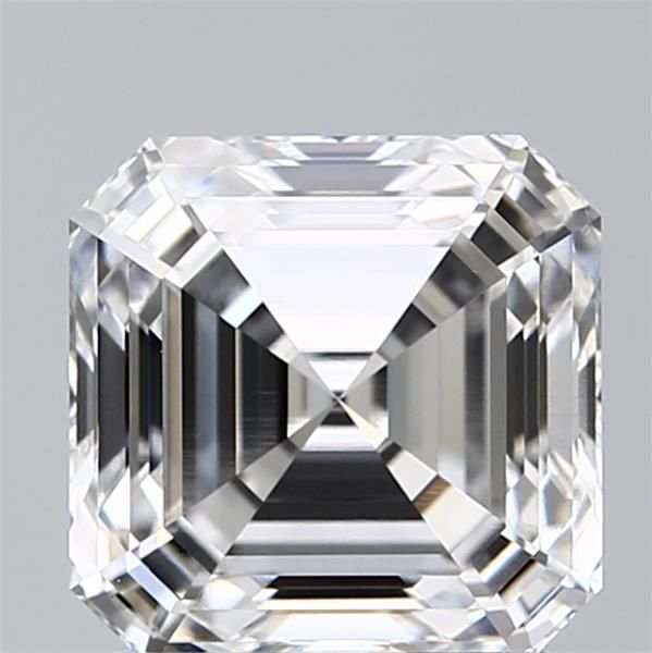 2.09ct E VVS2 Rare Carat Ideal Cut Asscher Lab Grown Diamond