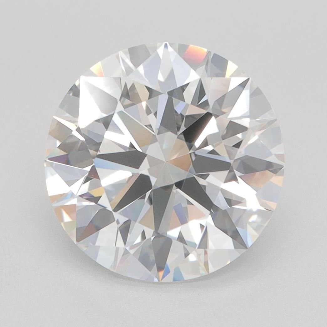 3.83ct E VVS1 Rare Carat Ideal Cut Round Lab Grown Diamond