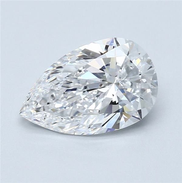 2.01ct D VVS1 Rare Carat Ideal Cut Pear Diamond