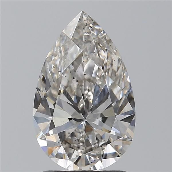 1.71ct I SI1 Rare Carat Ideal Cut Pear Lab Grown Diamond