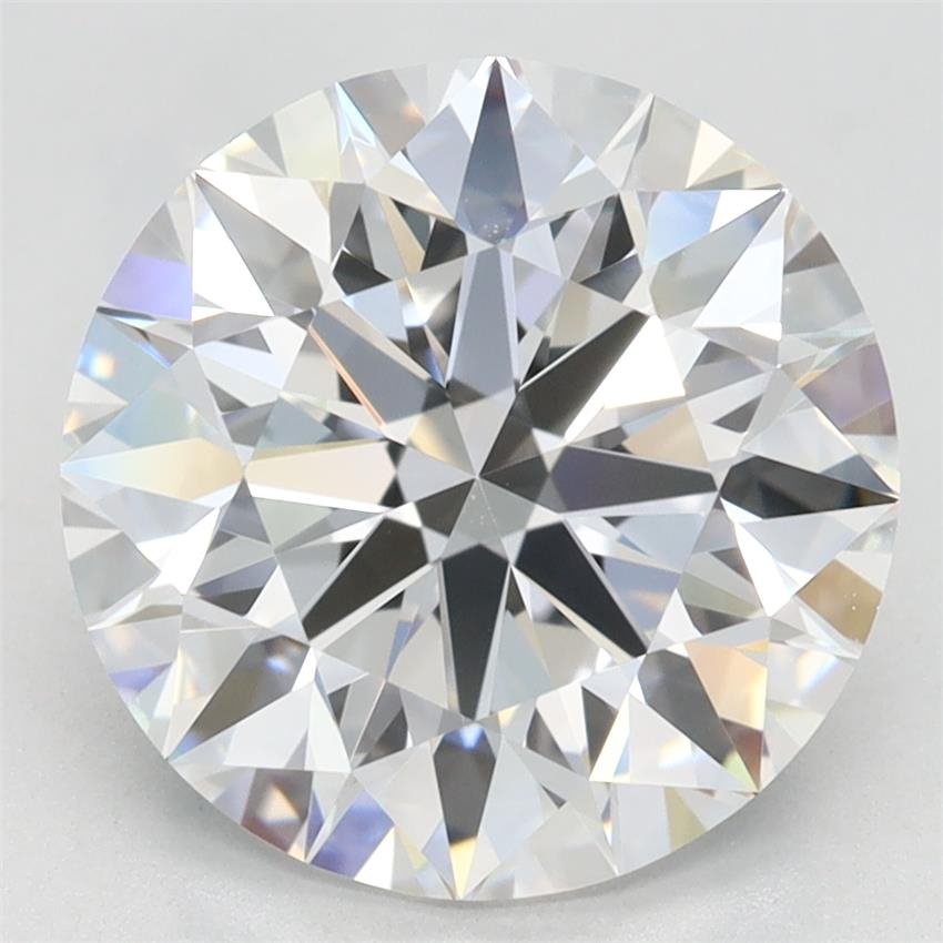 3.68ct D VVS1 Rare Carat Ideal Cut Round Lab Grown Diamond