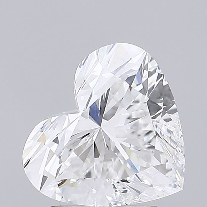 2.13ct D VS1 Rare Carat Ideal Cut Heart Lab Grown Diamond