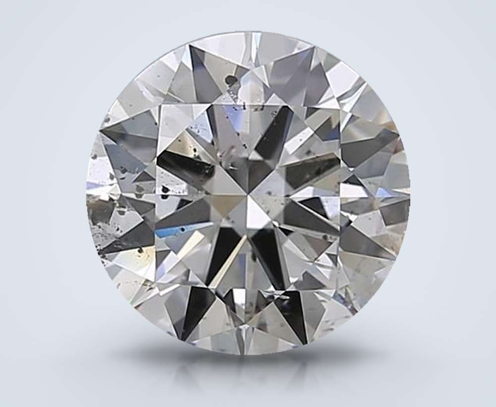 3.02 Carat Round Natural Diamond