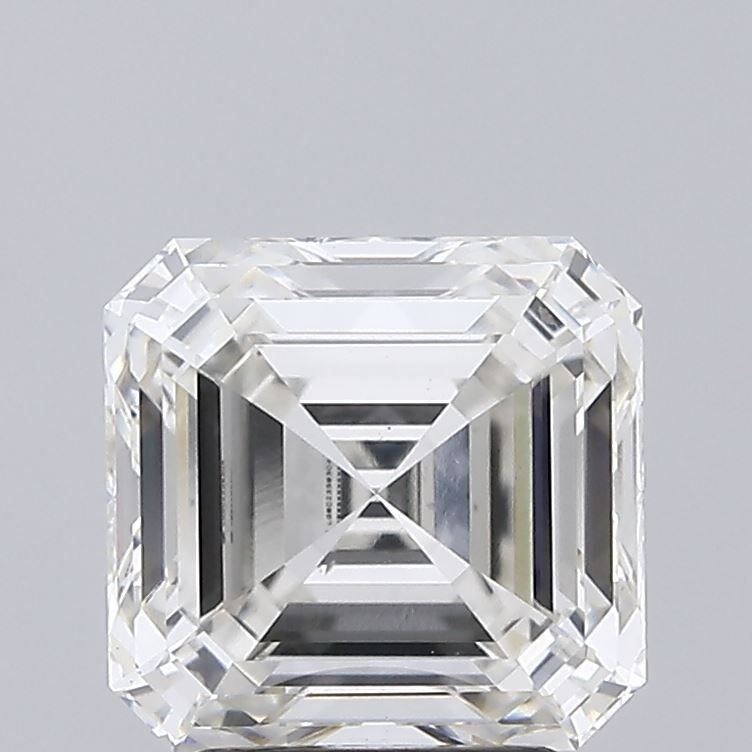 3.28ct H VS1 Rare Carat Ideal Cut Asscher Lab Grown Diamond