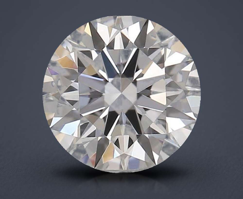 0.57 Carat Round Lab Diamond