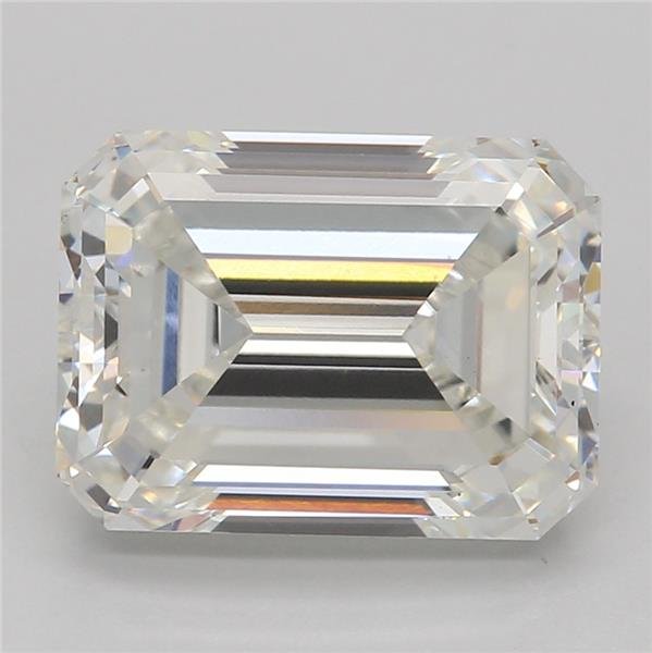 2.30ct H VVS2 Very Good Cut Emerald Lab Grown Diamond