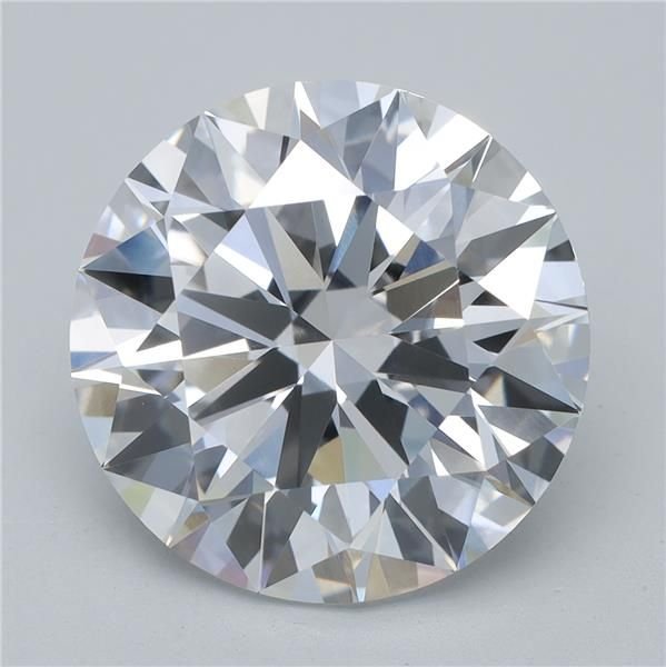 5.73ct E VVS2 Rare Carat Ideal Cut Round Lab Grown Diamond