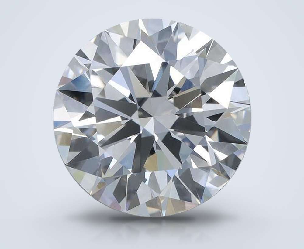 5.73 Carat Round Lab Diamond