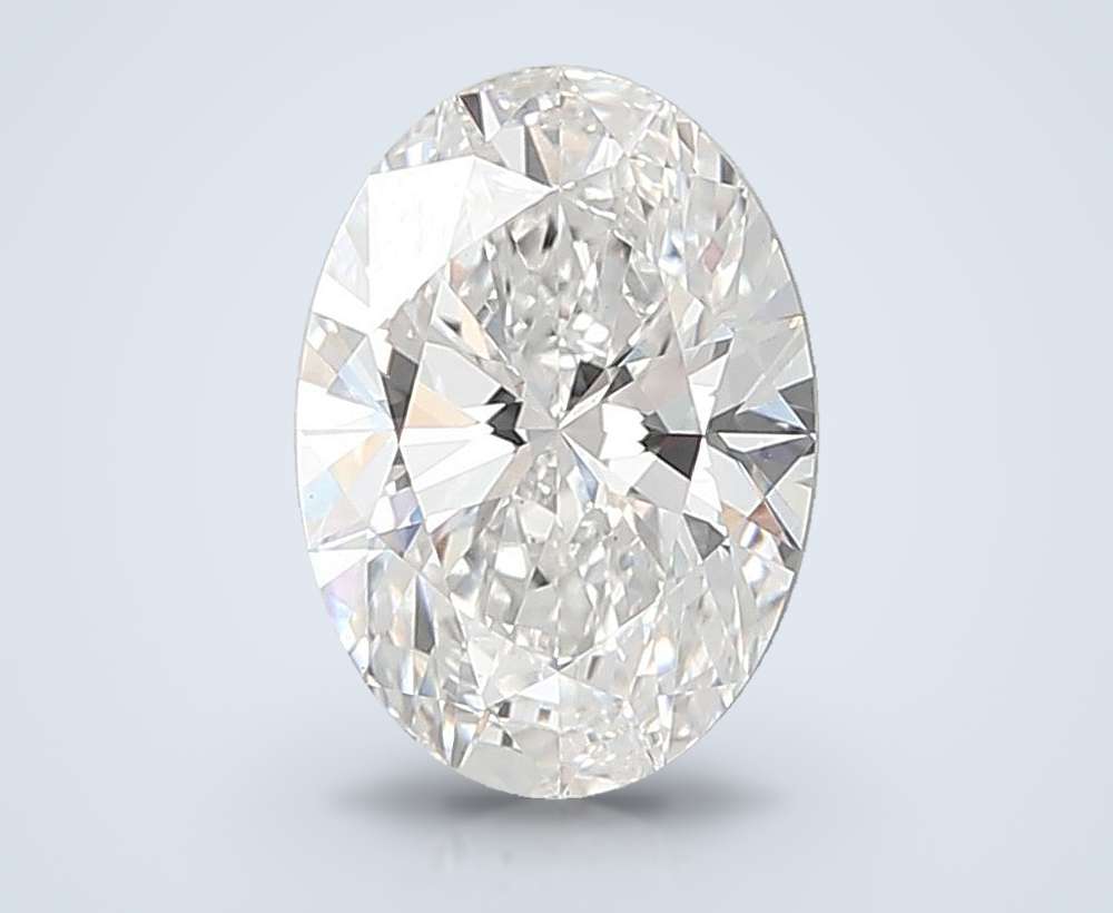 3.60 Carat Oval Lab Diamond