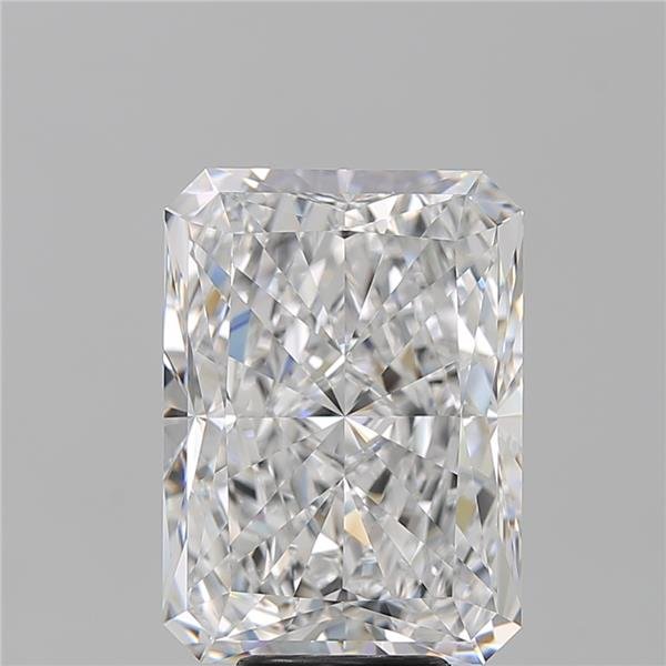 7.28ct D IF Rare Carat Ideal Cut Radiant Diamond