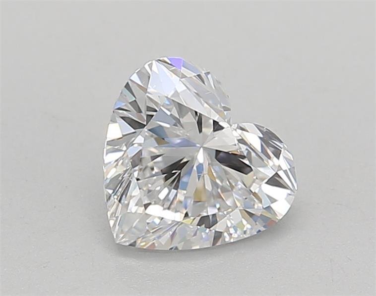 0.89ct D VS2 Rare Carat Ideal Cut Heart Lab Grown Diamond