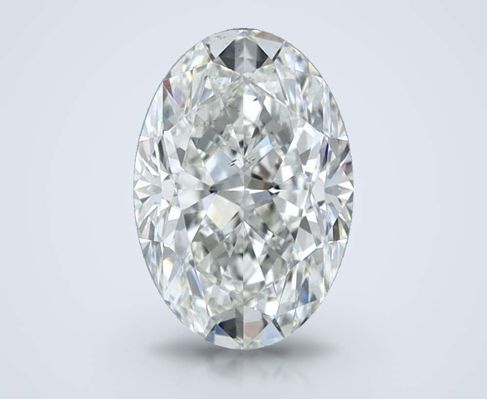 0.90 Carat Oval Natural Diamond