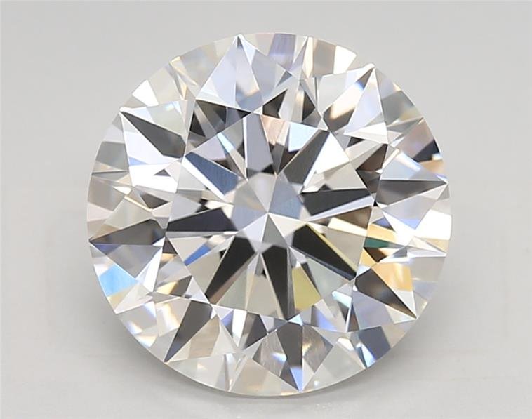 4.22 Carat Round Lab Diamond